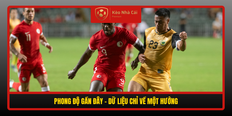 Soi Kèo Phạt Góc Hong Kong vs Brunei, 19h00 Ngày 30/9 - FIFA ASEAN Cup 2026 3 Phong Do Gan Day Du Lieu Chi Ve Mot Huong