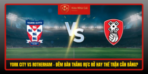 York City Vs Rotherham Dem Ban Thang Ruc Ro Hay The Tran Can Bang